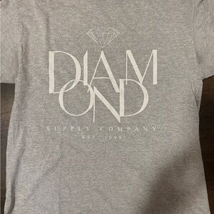 Diamond Supply Co. Gray Men's Shirt